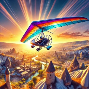 Kapadokya'da Mikrolayt Deneyimi: Gökyüzünde Özgürlüğe Uçun