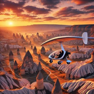 Kapadokya'da Mikrolayt Deneyimi: Gökyüzünde Özgürlüğe Uçun